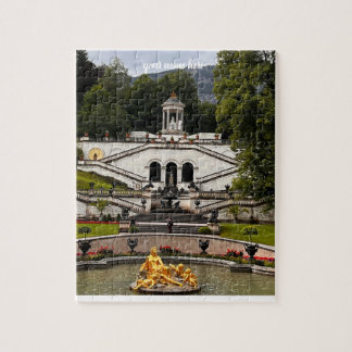 Anpassad pussel av Linderhof slott, Tyskland