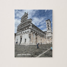 Anpassad pussel av Lucca, Italien