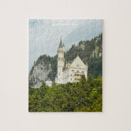 Anpassad pussel av Neuschwanstein slott Tyskland