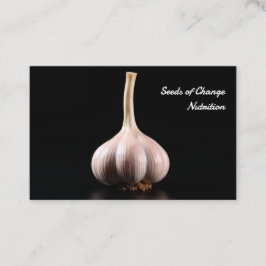 Anpassad QR för näringsgenomgång Visitkort