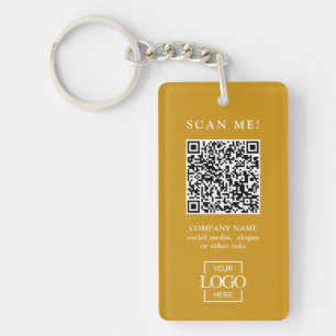 Anpassad QR-kod för företagslogotyp modern
