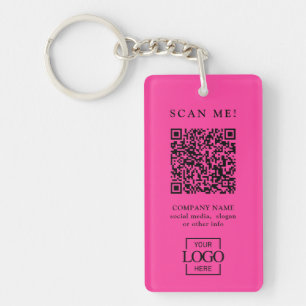 Anpassad QR-kod för företagslogotyp modern