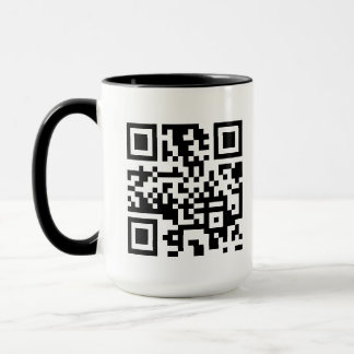 Anpassad QR-kod-mugg Mugg