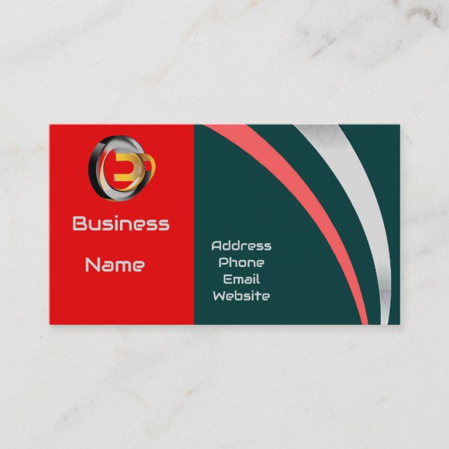 Anpassad QR-kod professionell Visitkort (Framsida)