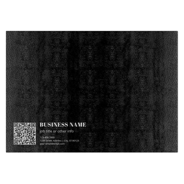 Anpassad QR-kod & Redigerbar Retro-Moderna Text (Framsidan)