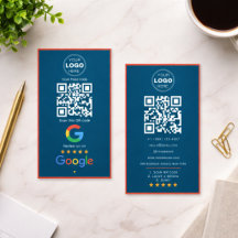 Anpassad QR-kodlogotyp för företagsrecensioner