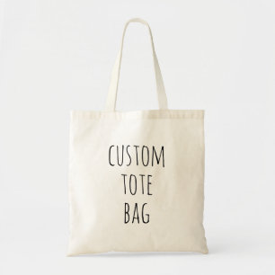 Anpassad Rae Dunn Text Tote Personliga presenter Tygkasse