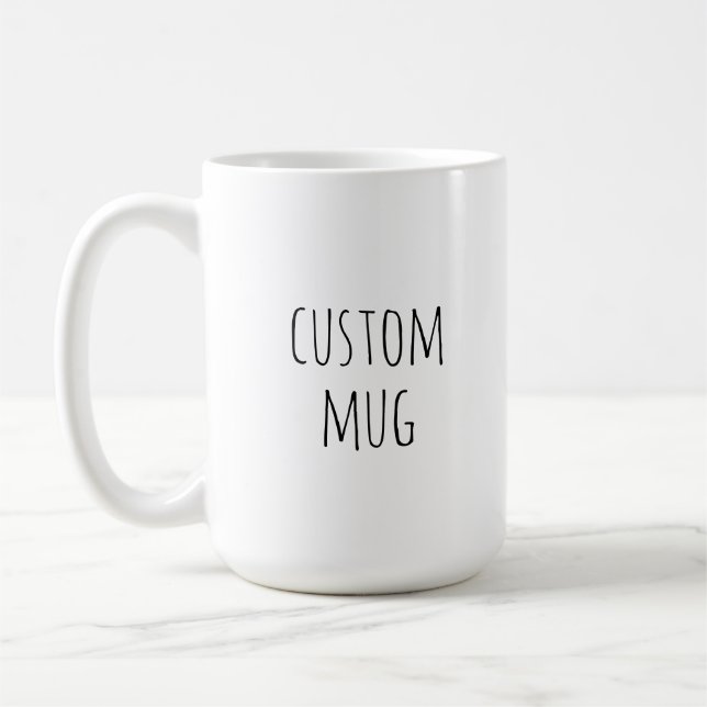 Anpassad Rae Dunn Textmugg | Personliga presenter  Kaffemugg (Vänster)