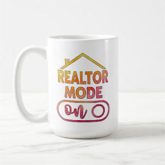 Anpassad Realtor-läge På Kaffe Mugg Företagspresen