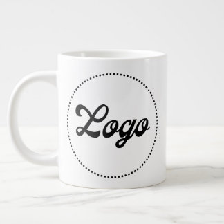 Anpassad Reklam XXL Jumbo Giant Logotyp Mugg 20oz