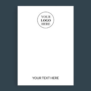 Anpassad Reklamlogotyp Brevhuvud