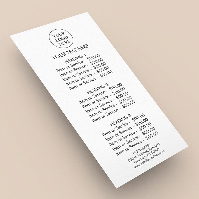 Anpassad Reklamlogotyp – Ingen Minsta Beställning Reklamkort (Skapare uppladdad)