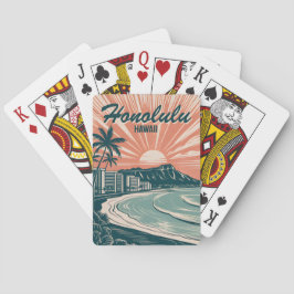 Anpassad resa till Hawaii Honolulu Waikiki Beach R Casinokort