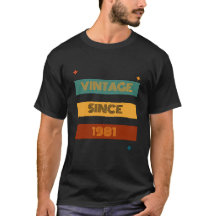 Anpassad Retro Alla Åldrar Födelsedag Vintage Pers