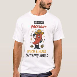 Anpassad Retro Chili Drickat-Shirt T Shirt