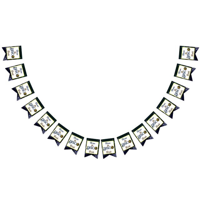 Anpassad Retro Disco Spennarrätt Disco Brud Vimplar (Alla)