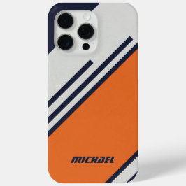 Anpassad Retro-Rand i blå Orange