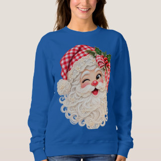 Anpassad Retro Spets Jul Tomte, God Jul T Shirt