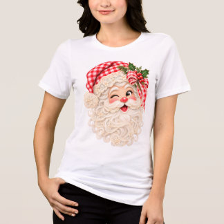 Anpassad Retro Spets Jul Tomte, God Jul T Shirt