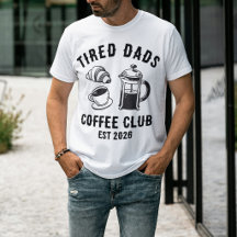 Anpassad Retro Trötta Pappors Kaffeklubb Etab 2026