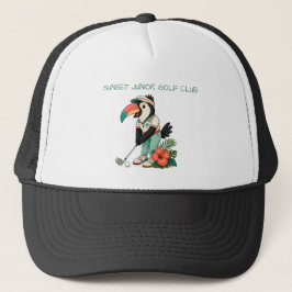 Anpassad Retro Tukan Junior Golfklubb för Barn Keps