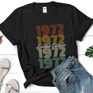 Anpassad Retro Vintage Begränsad Upplaga Klassiskt T Shirt