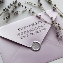 Anpassad returadressgummistämpel | Personlig