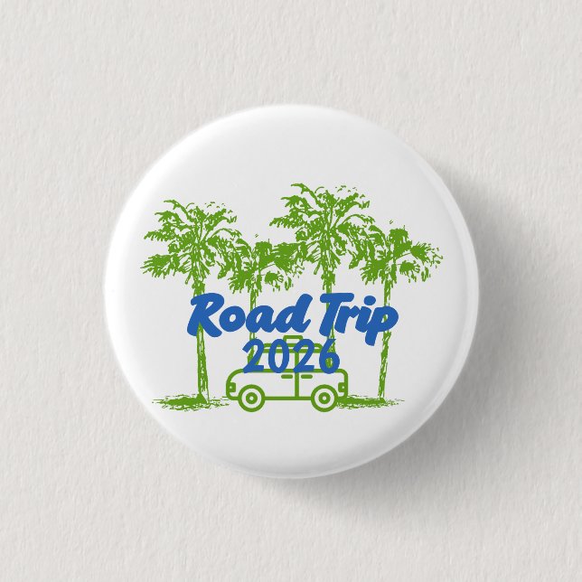 Anpassad Road Trip  Knapp (Framsida)