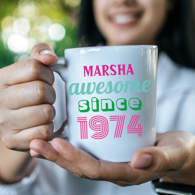Anpassad rolig 50-årspresent citat kaffemugg (Skapare uppladdad)