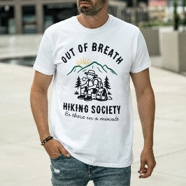 Anpassad rolig andfådd vandrarförening t shirt