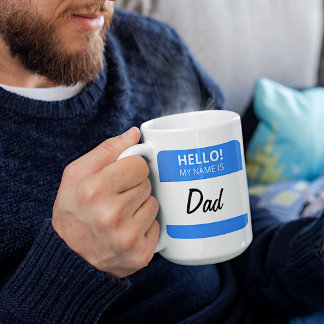 Anpassad rolig Citat Hej! Mitt Namn Är Mamma eller Kaffemugg