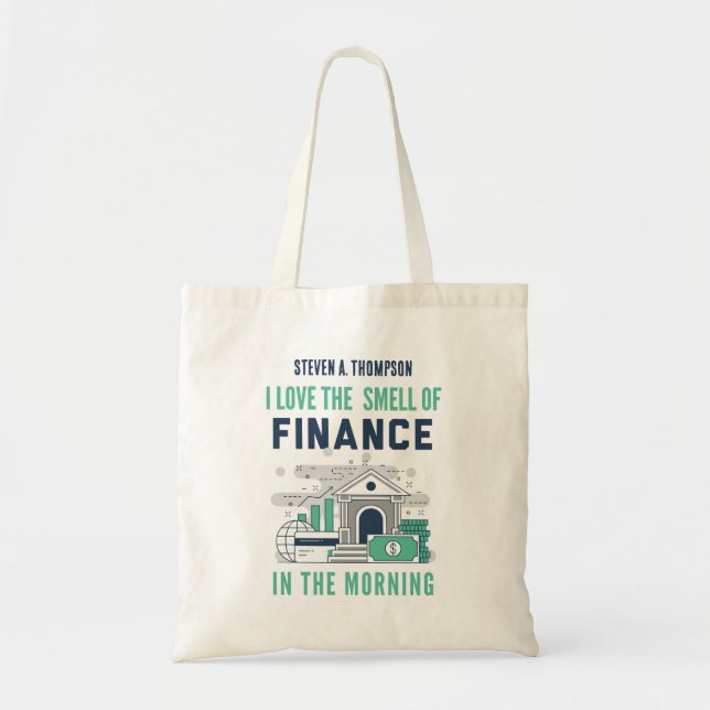 Anpassad Rollig Finans  Tygkasse (Framsidan)