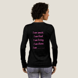 Anpassad ROSA Jag Är T Shirt