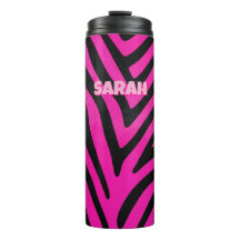 Anpassad Rosa Zebraprint