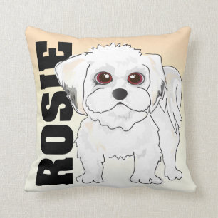 Anpassad "ROSIE" Hundkudde Kudde