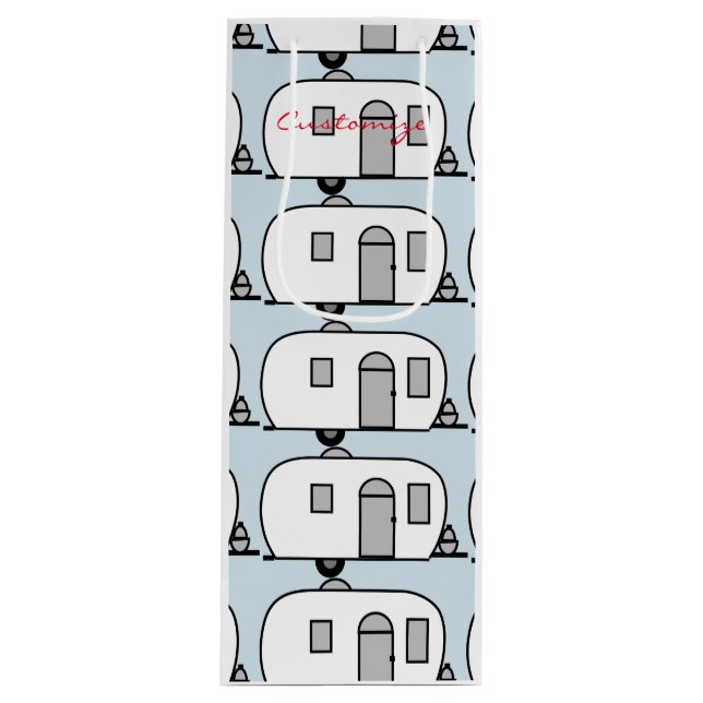 Anpassad Rundad zigenare, liten karavan (Framsidan)