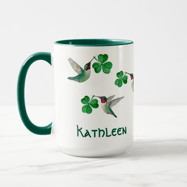 Anpassad Saint Patrick's Day Mugg (Vänster)