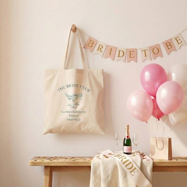 Anpassad Sällskapsklubb för Möhippa Drinkar Tygkasse (Skapare uppladdad)