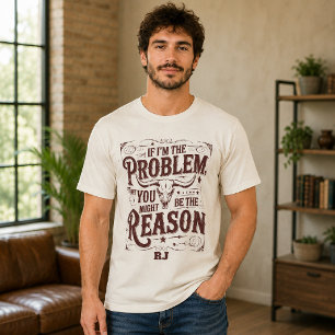 Anpassad Sarksastisk Country Western Rolig Citat T Shirt