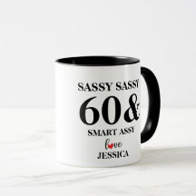 Anpassad Sassy Sextio Funny Birthday Gift