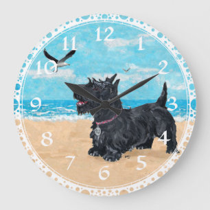 ANPASSAD Scottie Beach Stor Klocka