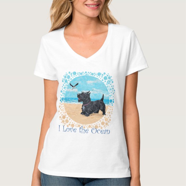 ANPASSAD Scottie Beach Tee Shirt (Framsida)