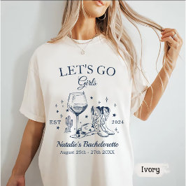 Anpassad Scottsdale Spenarparty Let's Go Girl T Shirt