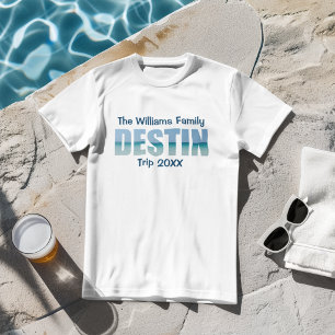 Anpassad semester i Destin Beach T Shirt