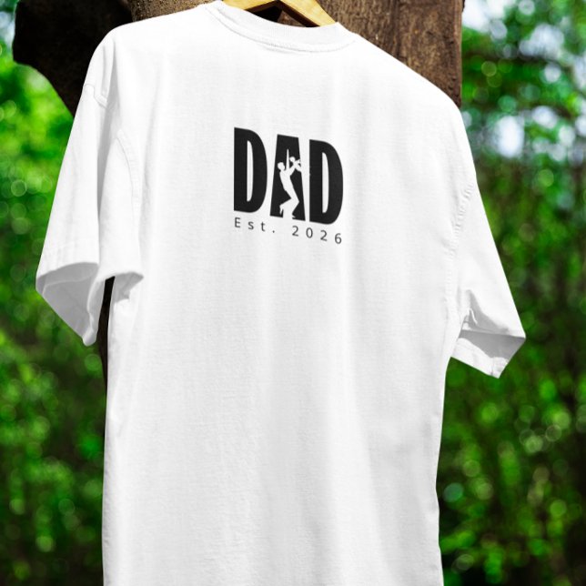 Anpassad siluett av far och barn  t shirt (Skapare uppladdad)
