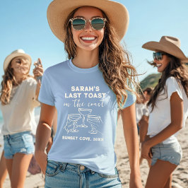 Anpassad Sista Toast på Kustens Party för Möhippa T Shirt