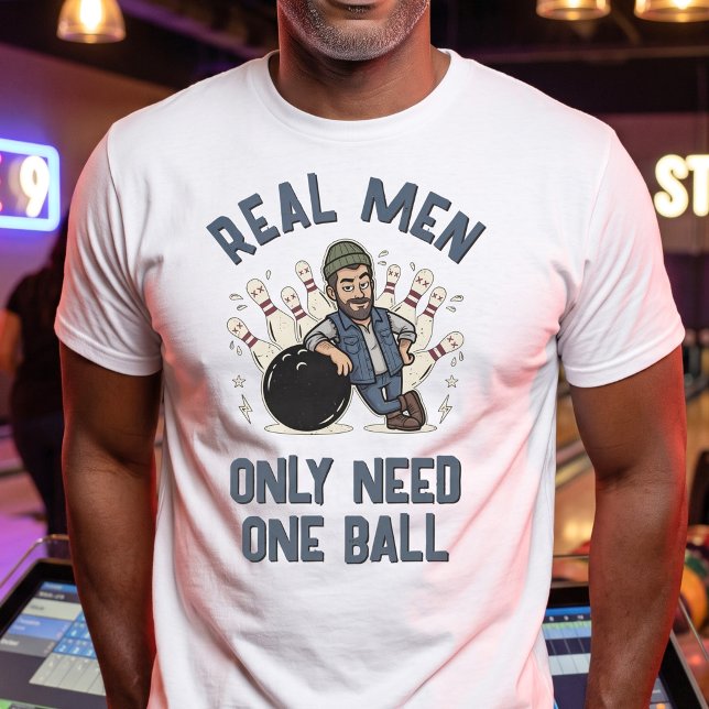 Anpassad skämt om bowlingligans strike t shirt (Skapare uppladdad)