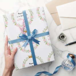 Anpassad skämtsamt romantisk: Rosor och spädbarnet Presentpapper