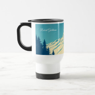 Anpassad skidklubb Aspen Retro 70-tal Mountain Resemugg