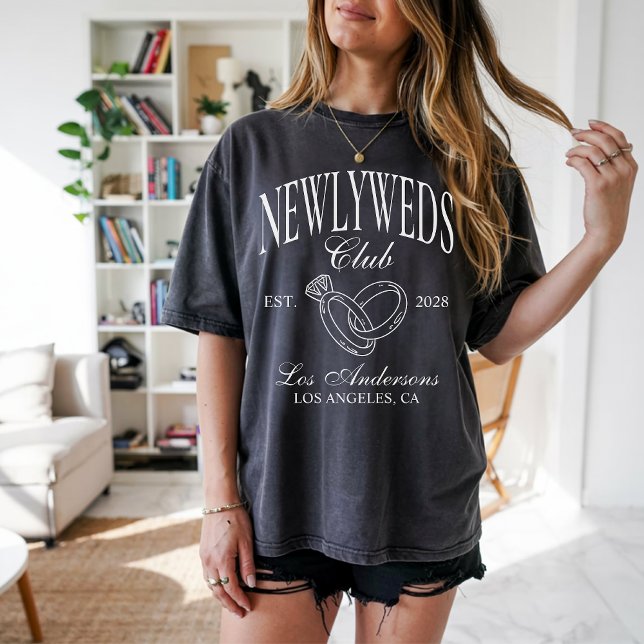 Anpassad skjorta för nygifta, Matchande Mr & Mrs T Shirt (mr and mrs shirt, honeymoon shirt, matching shirt for married couple, wedding gift for couple,)